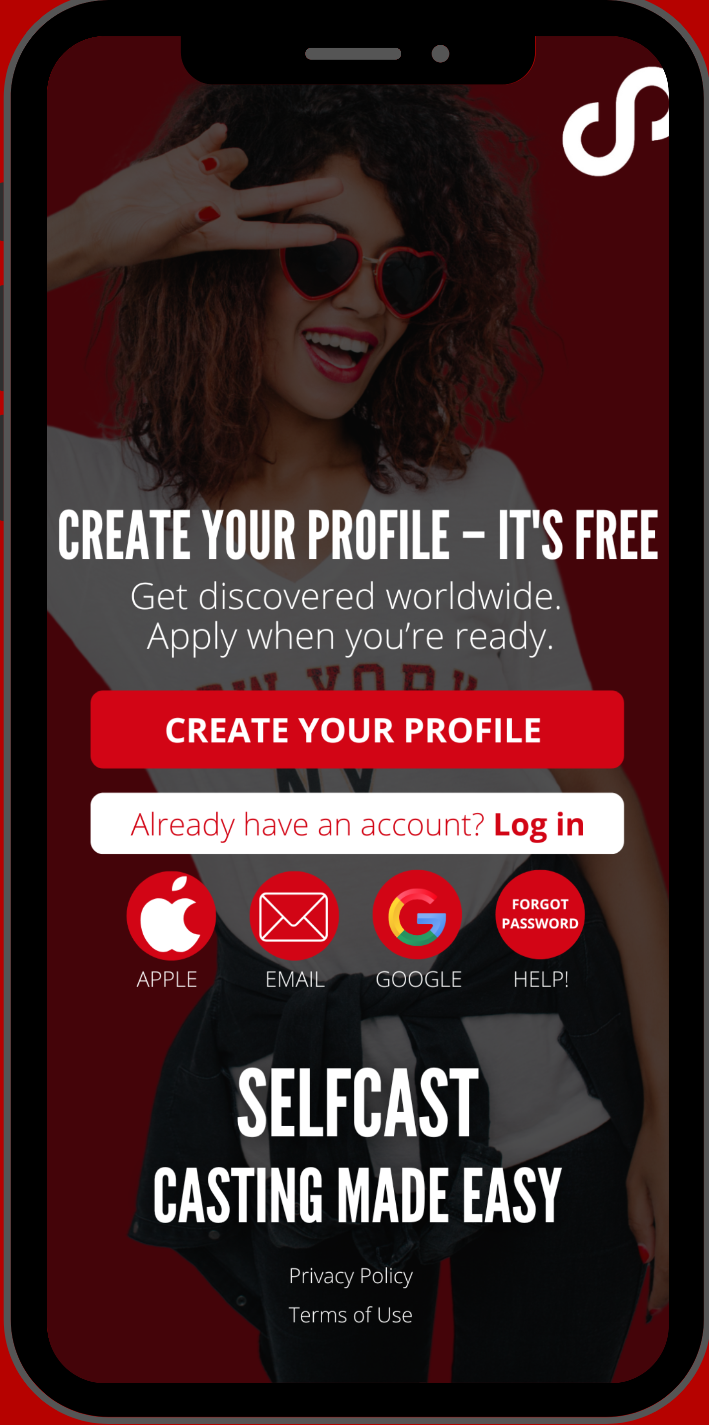 Selfcast App