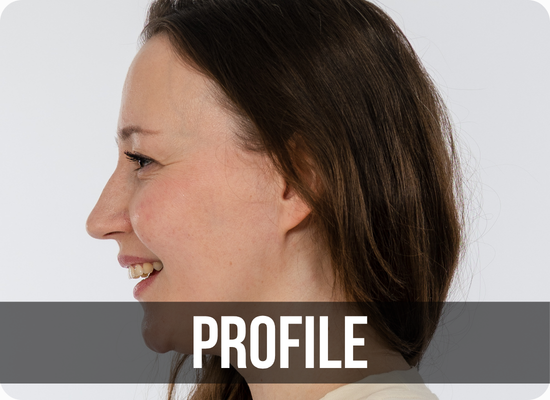 Selfcast side profile photo example for casting profile